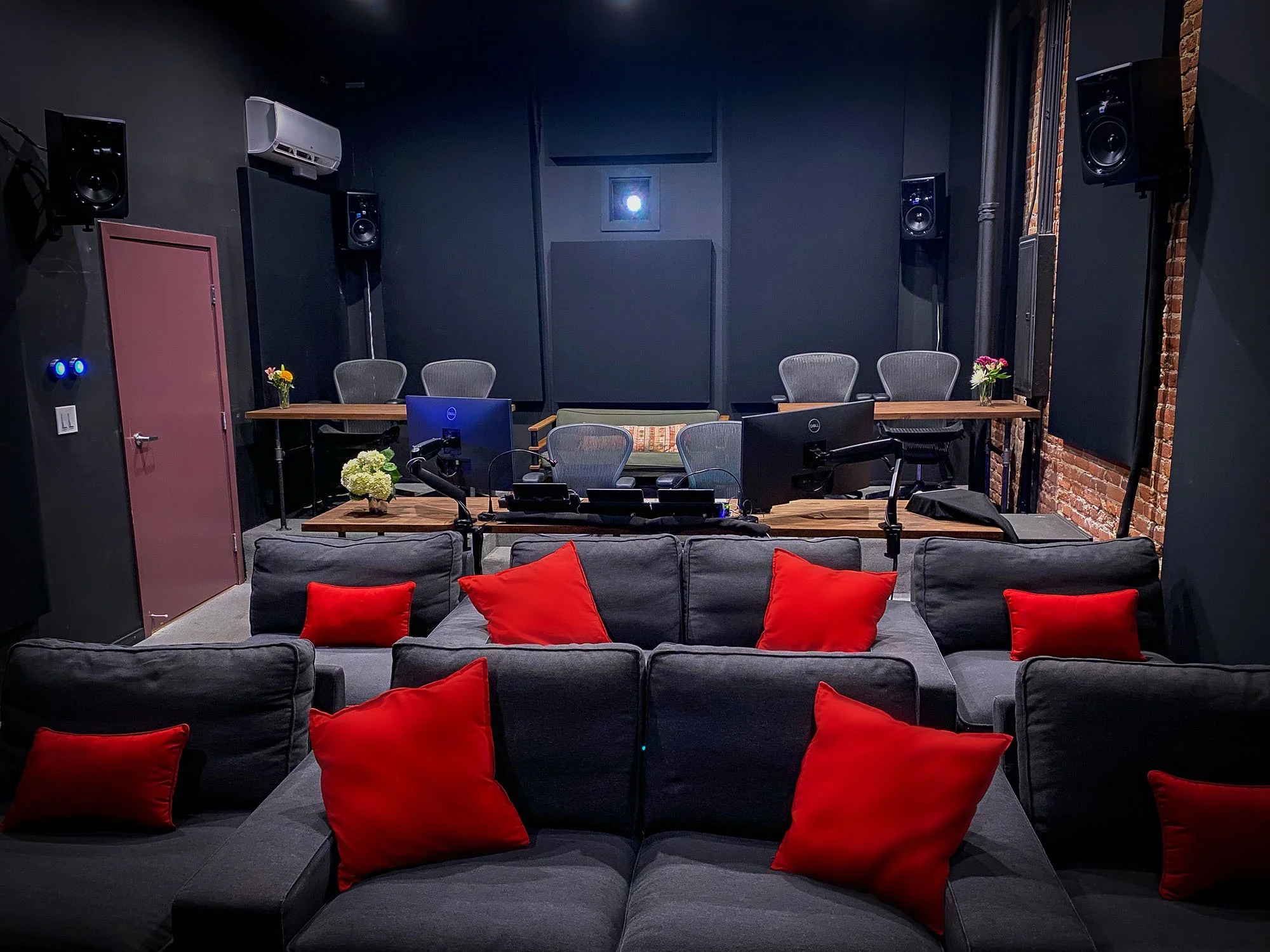 Fancy Film screening room theater seating
